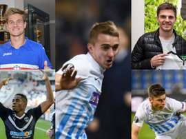 Andersen, Kamano, Trossard, Hoffmann y Malinovsky han empezado genial. AFP/EFE/Clubes
