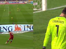 L'erreur de Courtois... Matchpremier