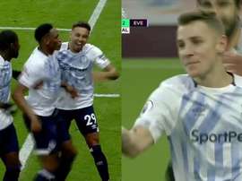 Everton met les siens devant au score. Movistar+