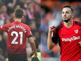 Herrera e Sarabia assinarão um contrato até junho de 2023. AFP/EFE