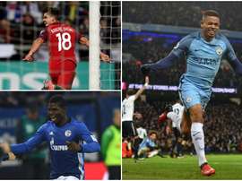 Tres de los siete delanteros del futuro. BeSoccer