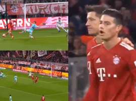Bayern needed just over half an hour to seal the victory. Captura/Movistar
