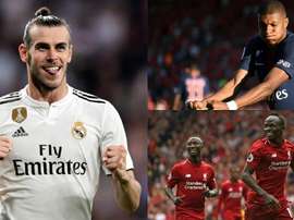Mbappe, Bale and Mane all make the top 10. BeSoccer