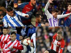 Players who have been fouled the most in La Liga. EFE