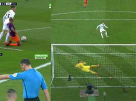 Delph cometió penalti, y el Swansea no lo desaprovechó. PimpleTV