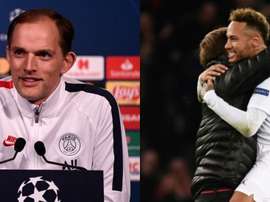 Tuchel está muito satisfeito com Neymar. EFE