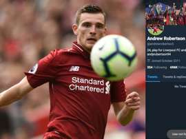 Robertson recebeu ameaças de morte pelo Twitter. Collage/AFP/Twitter