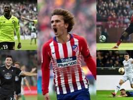 Barça's shortlist for their new 'number 9'. EFE/AFP