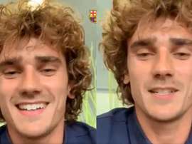 Griezmann já chegou a Barcelona. Collage/FCBarcelona