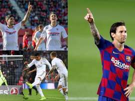 LaLiga's top starting XI 19-20, according to the stats. AFP/EFE