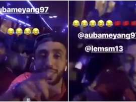 Benatia se mofó de Aubameyang en Instagram por la polémica del zumo. BeSoccer