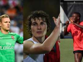 Bernd Leno, Caglar Soyuncu and Vinicius have not seen much action on the field. AFP/EFE