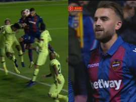 Cabaco et Mayoral en héros. Capture/GOL