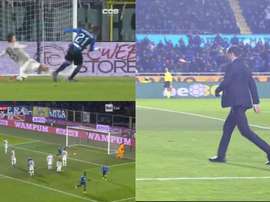 Castagne hizo el primero, Zapata el segundo, y Allegri se fue a la calle. COS/RAI