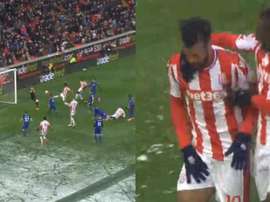 Choupo-Moting paid the price for equalising. BeSoccer