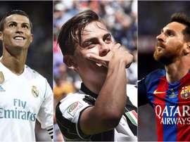 Cristiano, Dybala y Messi forman parte de tres de los tridentes más peligrosos del mundo. BeSoccer