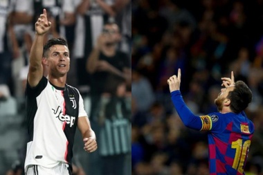 Cristiano Ronaldo e Leo Messi são alvo de idolatria inclusive dos adversários. AFP/EFE