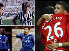 Platini y Laudrup, Weah y Poyet y Cristiano y Manucho jugaron juntos. BeSoccer