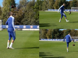 Carrusel de malabares en Londres. Collage/ChelseaFC