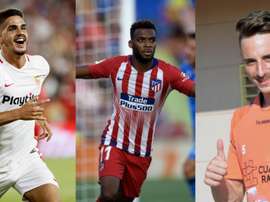 Fernando Calero, Thomas Lemar e André Silva estão na disputa. EFE/AFP
