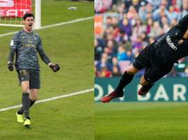 A battle of goalkeepers. EFE
