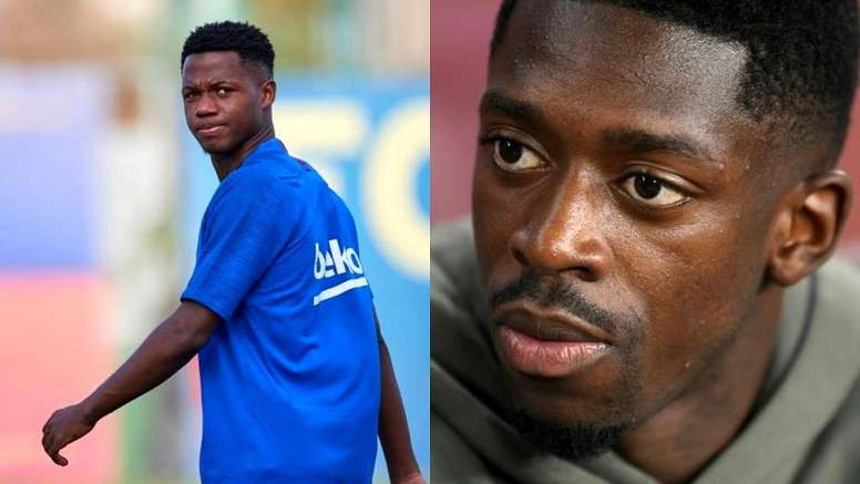 Dembele Or Ansu Fati Who Will Complete The Trio Besoccer