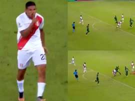 Edison Flores firmó un golazo ante Bolivia. Captura/DAZN