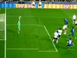 Paradón de Cillessen. Captura/Movistar