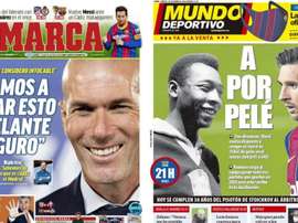 Portadas de la prensa deportiva del 05-12-20. MD/Marca
