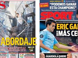 Portada de AS y Sport del 07-08-2020. Sport/AS