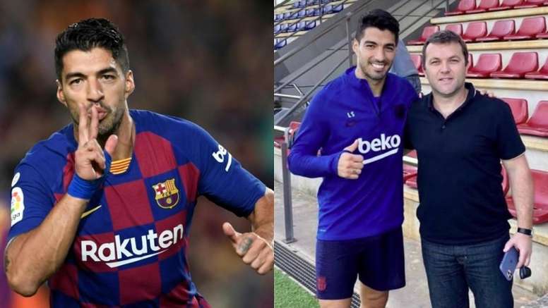 Suarez Conocio A Su Idolo De Pequeno Besoccer