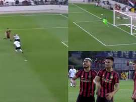 Golazo del 'Pity' Martínez. Captura/AtlantaUnited