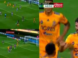 Gignac volvió a marcar. Captura/TUDN