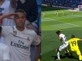 Cazorla was caught sleeping and Real Madrid punished him. Captura/beINSports