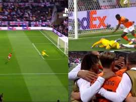 Erreur de Stones et but de Walker contre-son-camp. Capture