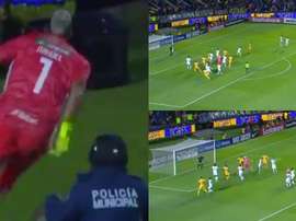 Le but du gardien qui donne la qualification aux Tigres de Gignac ! Capture/TheChampions