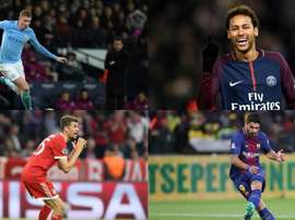 Os melhores assistentes da Europa. BeSoccer