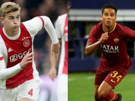 De Ligt et Kluivert sont favoris. AFP