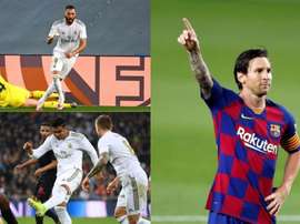 L'XI della Liga 19-20 secondo le statistiche. AFP/EFE