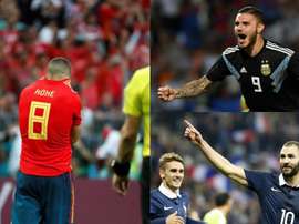 Seis grandes ausências nos amistosos das seleções. EFE/AFP