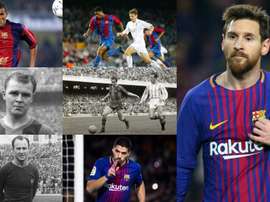 Os 10 maiores artilheiros do Barça na Liga. BeSoccer/FCBarcelona