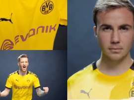 Le Borussia présente son nouveau maillot. Twitter/BVB