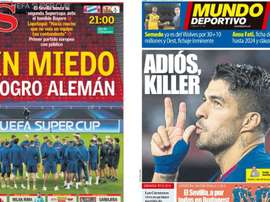 Portadas de la prensa deportiva del 24-09-20. AS/MD