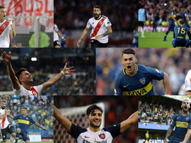 Les 10 clauses les plus élevées d'Argentine. Collage/BeSoccer