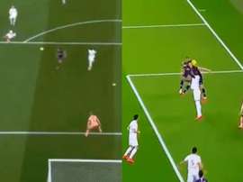 Di Maria and Cavani saw off Dijon with goals inside five minutes. Collage/beINSports