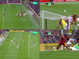 Les buts, y'en à Anfield. Collage/Movistar+