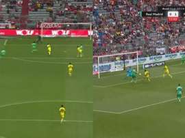 Benzema égalise. Capture/RealMadrid