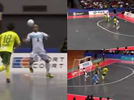 Roberto Carlos asombró al mundo con dos golazos. Captura/TyCSports