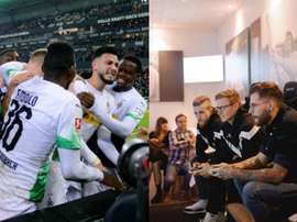 Borussia Mönchengladbach domina no campo e fora dele. AFP/Borussia_esport