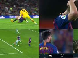 Trois buts et une expulsion en 13 minutes. Captures